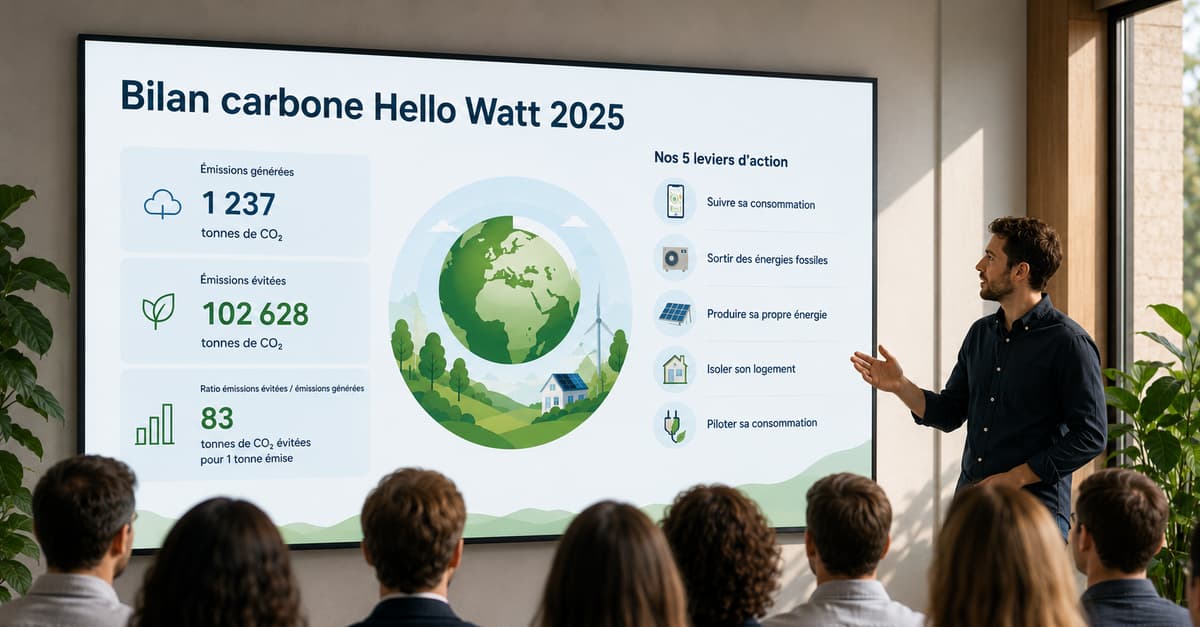 Bilan carbone Hello Watt 2025