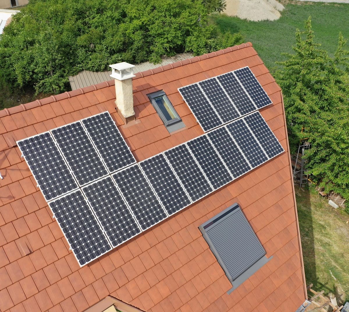 installation panneaux solaires Charance