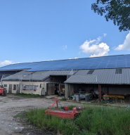 Alter&Coop installation panneaux solaires photovoltaïques hangar