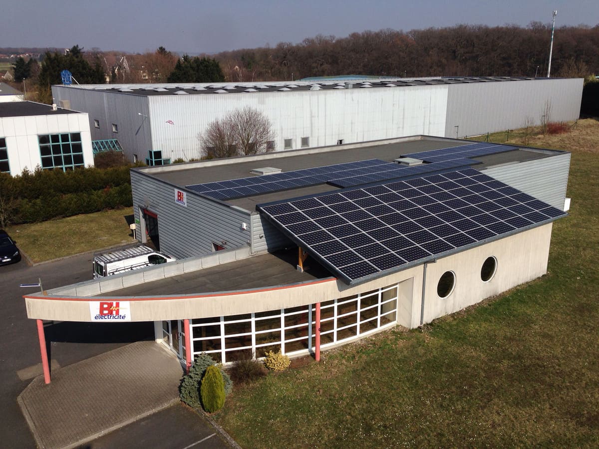 bh electricite panneaux solaires
