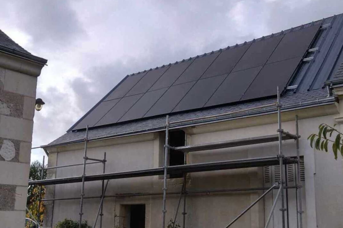 Celsius Solaire panneaux solaires photovoltaïques en surimposition