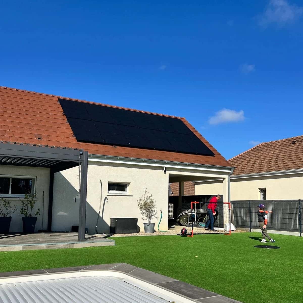 Clef Énergies panneaux solaires surimposition