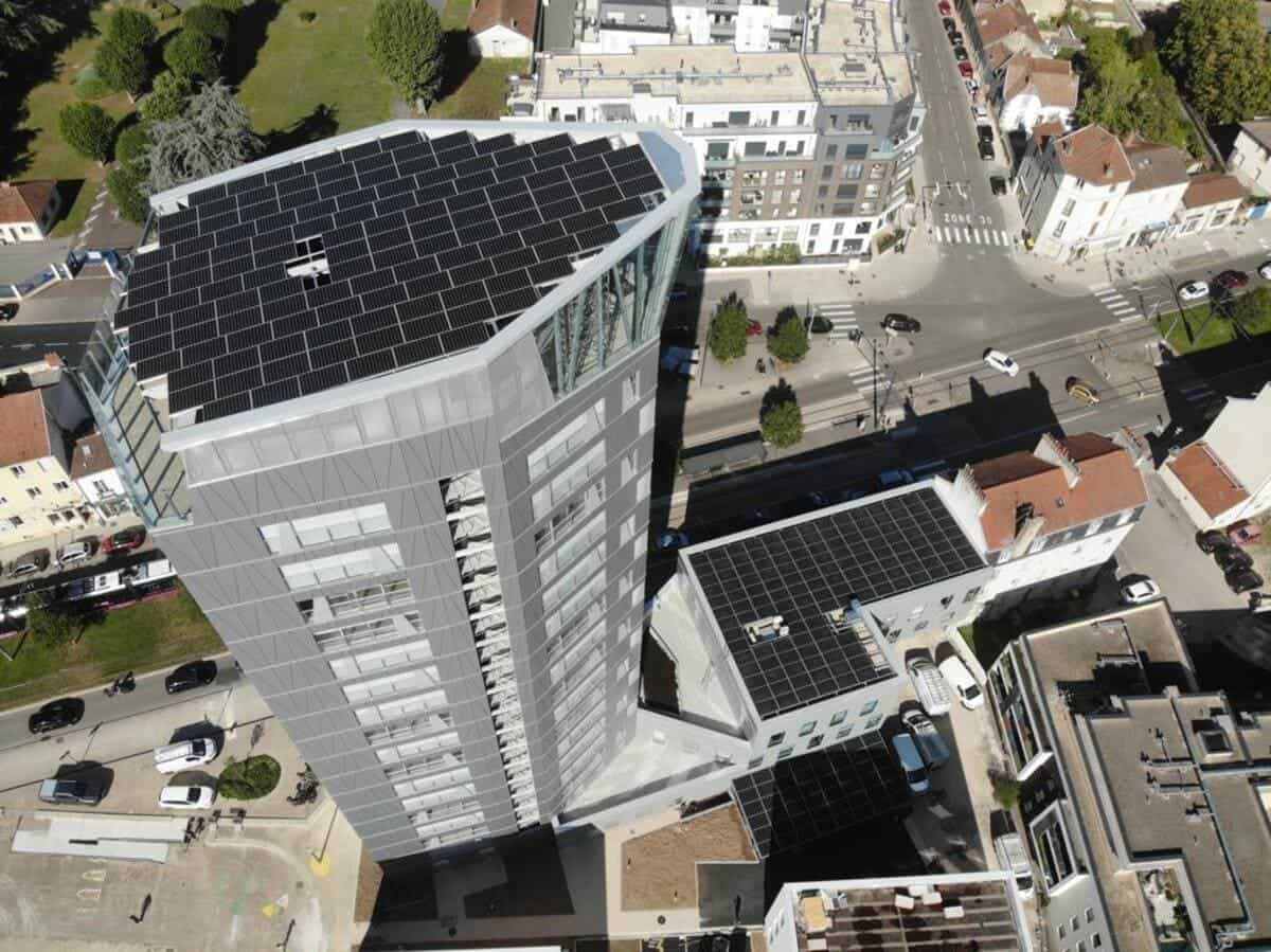 Clef Énergies panneaux solaires immeuble
