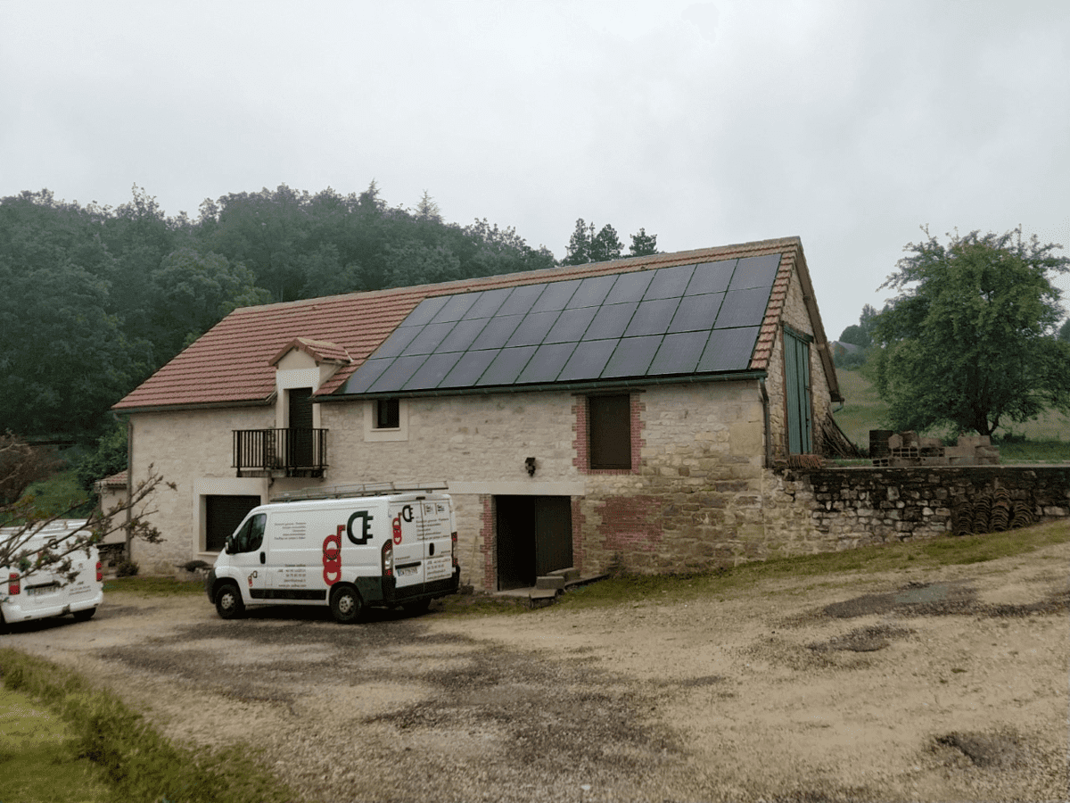 Installation panneaux solaires JDE