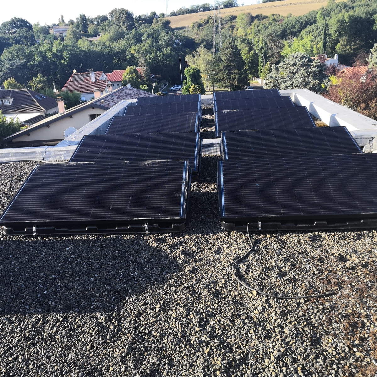 installation centrale photovoltaïque ENERGIE B