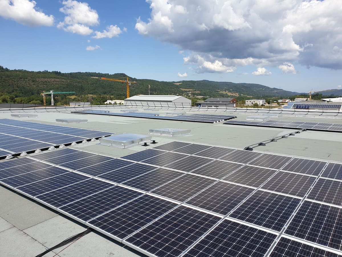 Installation solaire AE Algoud