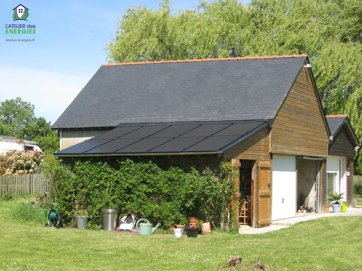 Installation solaire L'Atelier des énergies