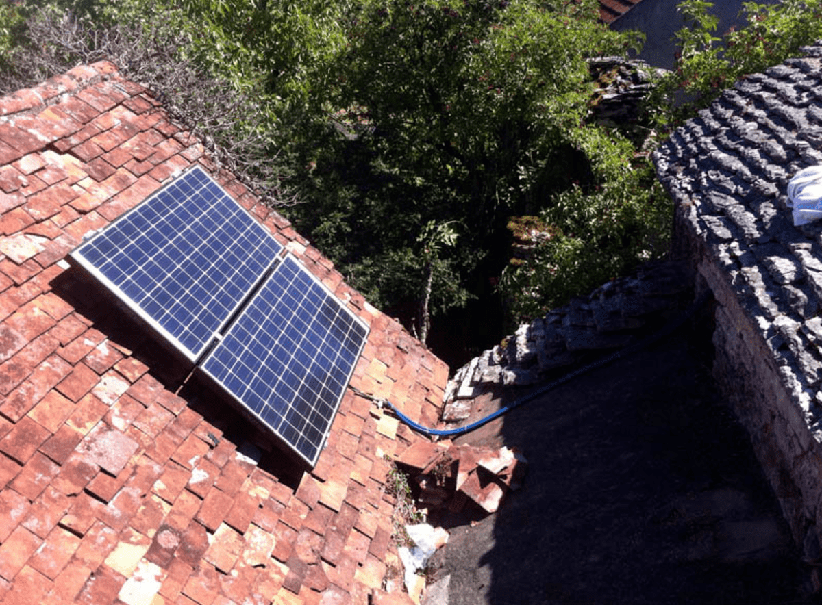 Installation solaire JDE