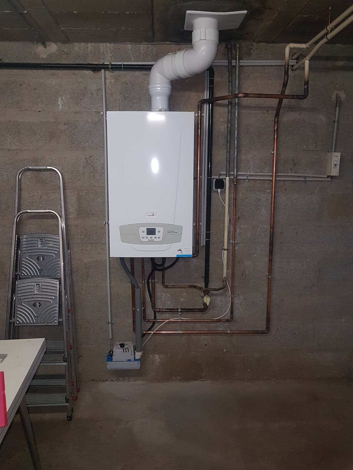 installation chaudiere et chauffe eau lmc
