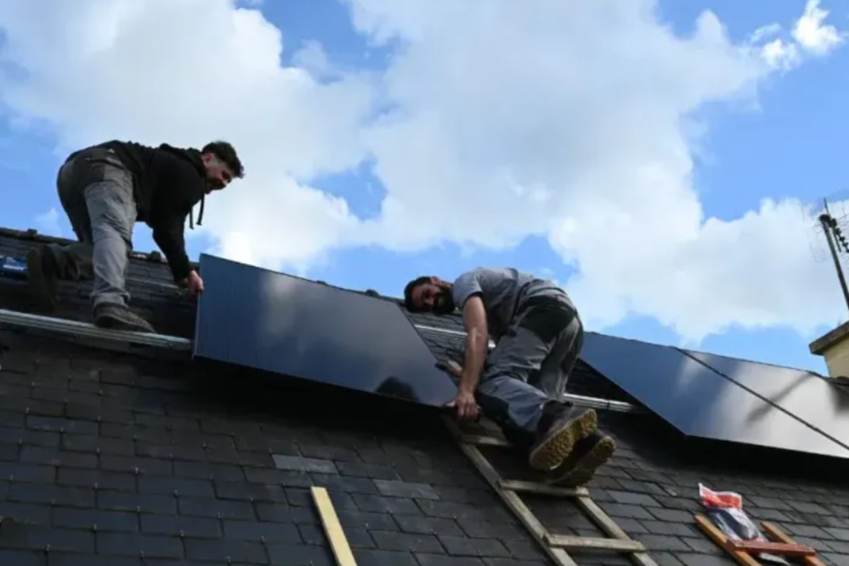 Novoclim panneaux solaires en surimposition