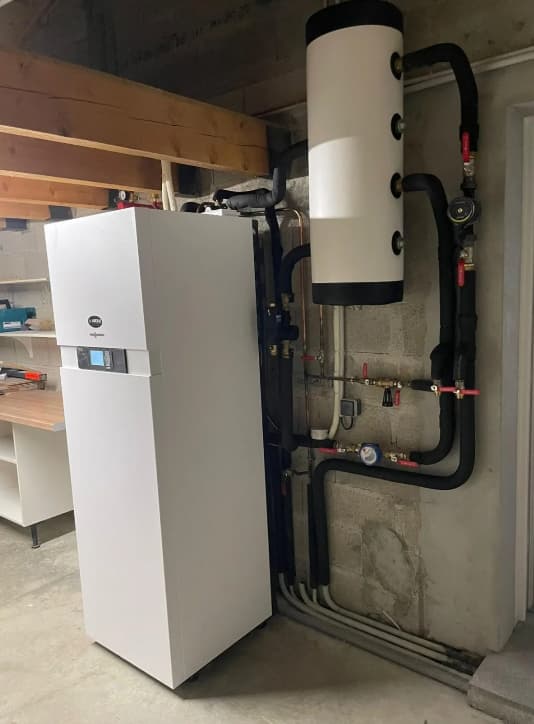 pompe à chaleur air eau viessmann abellio