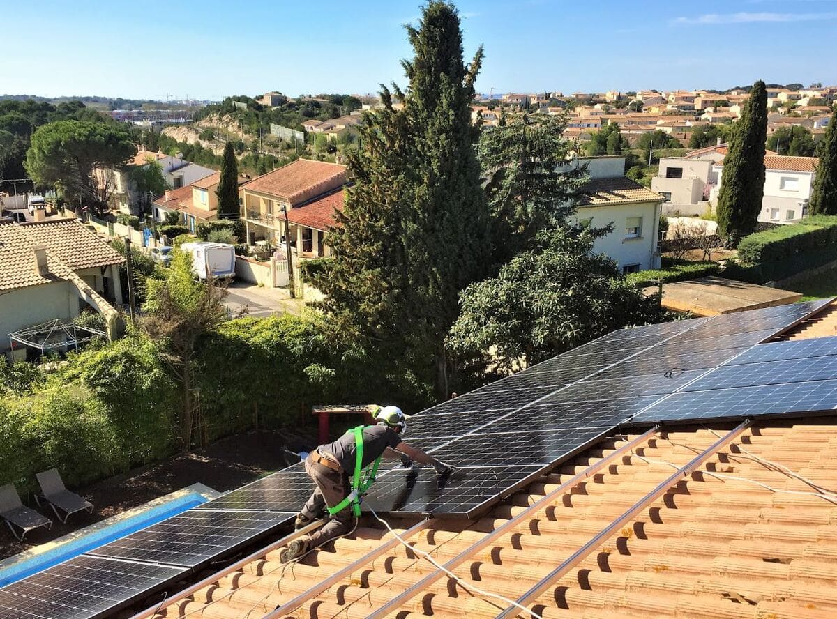 Pose panneaux solaires Optimwatt
