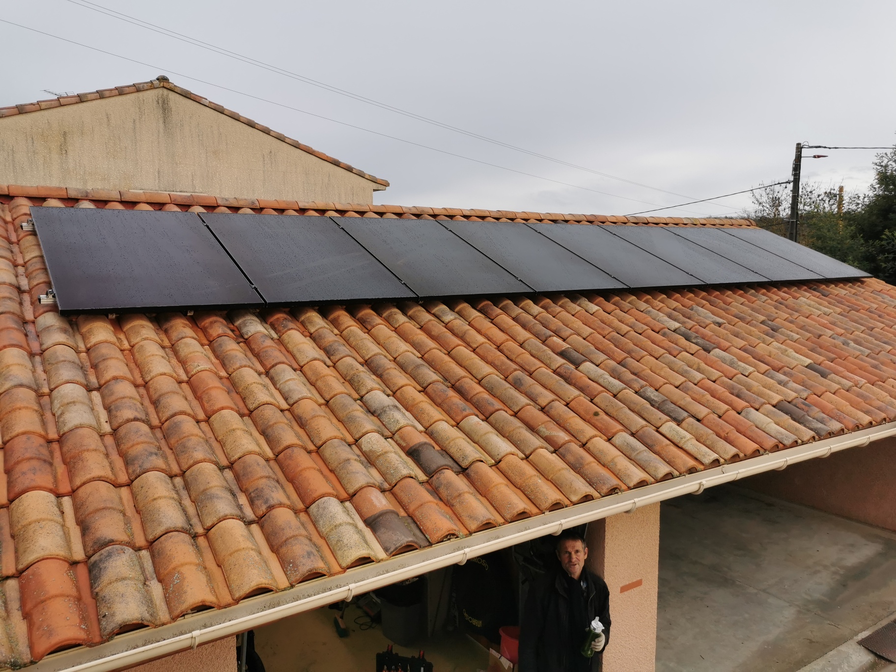 Installation panneau solaire Solarize