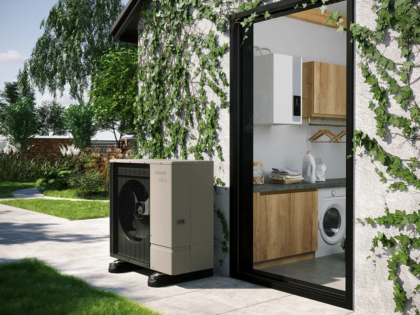 Pompe à chaleur air/eau Atlantic Alfea Excellia S - Chauffage seul