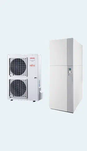 Pompe à chaleur air/eau Atlantic - Alfea Hybrid Duo Fioul - Chauffage et ECS