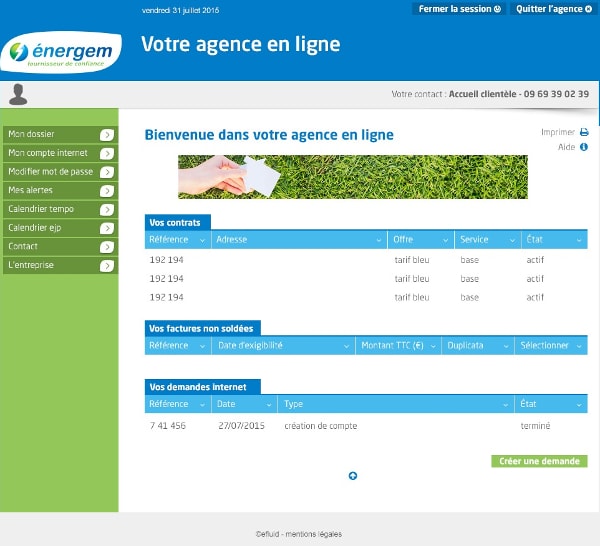 Mon Compte Energem