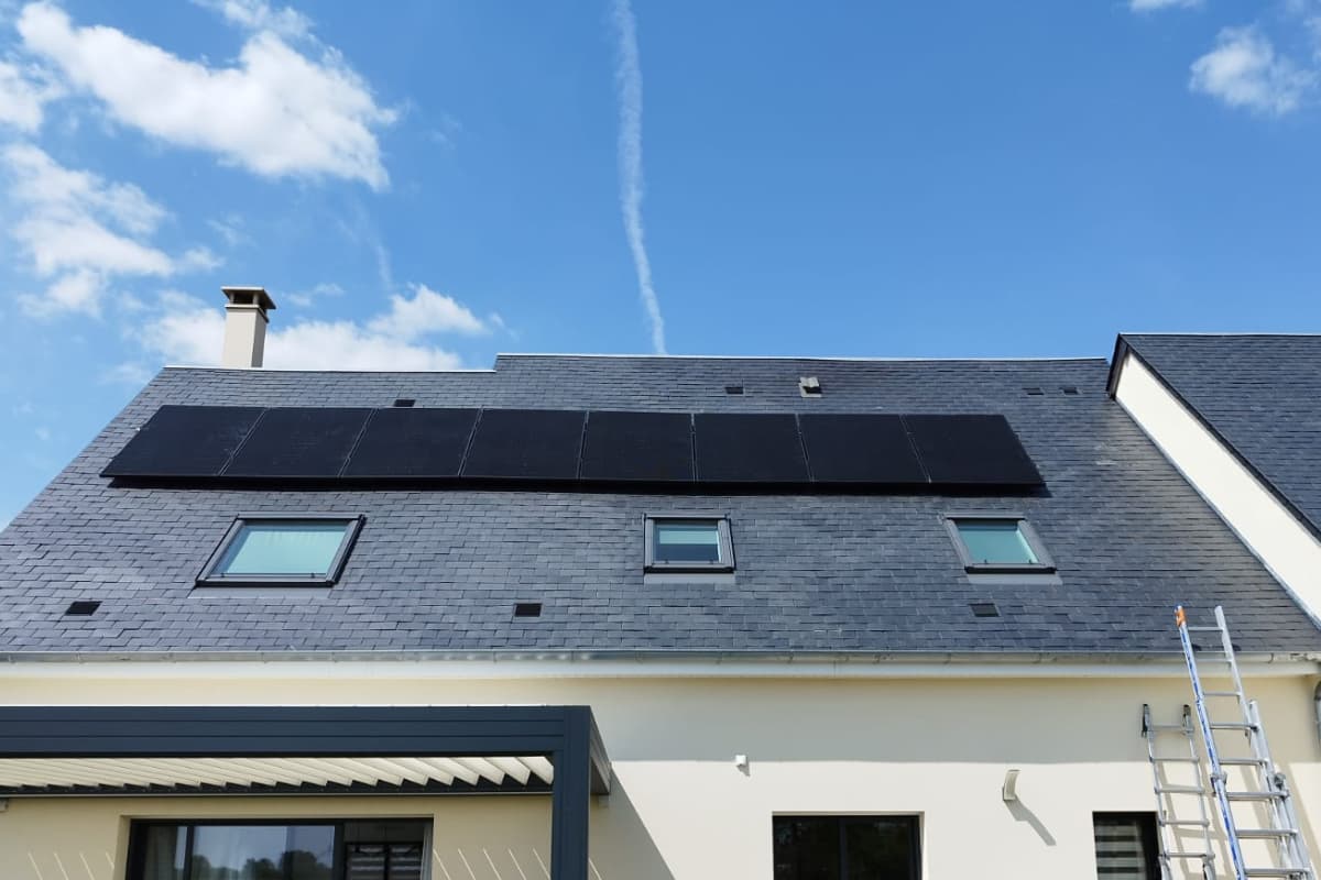 Pose de panneaux (3 kWc) en Indre-et-Loire