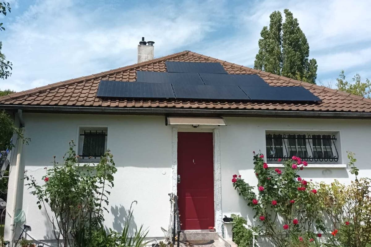 Pose de panneaux (4,25 kWc) en Essonne