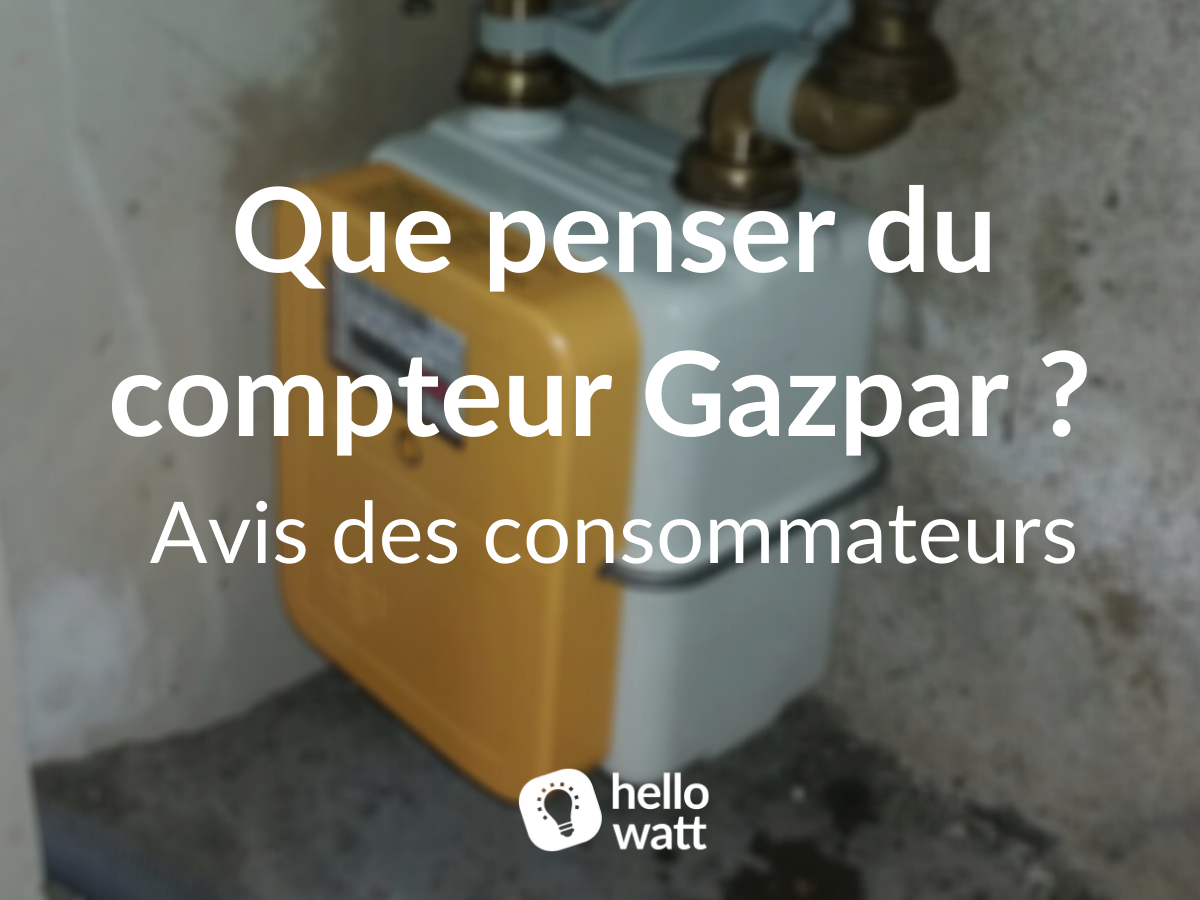 Avis compteur Gazpar
