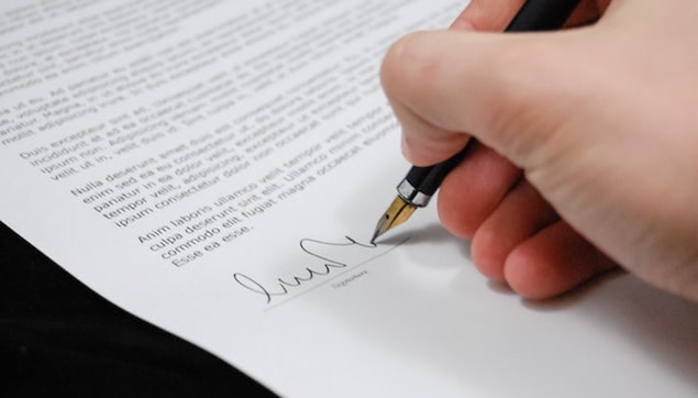 Signature résiliation contrat Enercoop