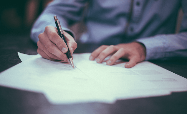 Signature résiliation contrat EDF
