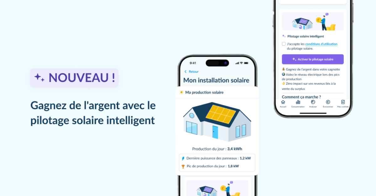 Pilotage solaire intelligent Hello Watt